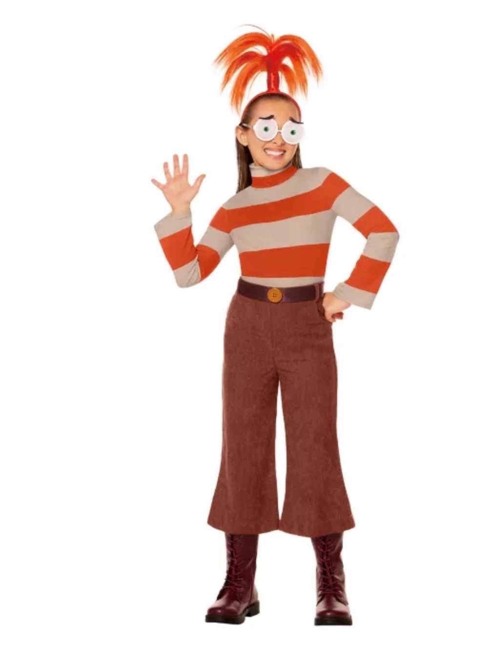 Kids Anxiety Costume - Inside Out 2 Size Medium
